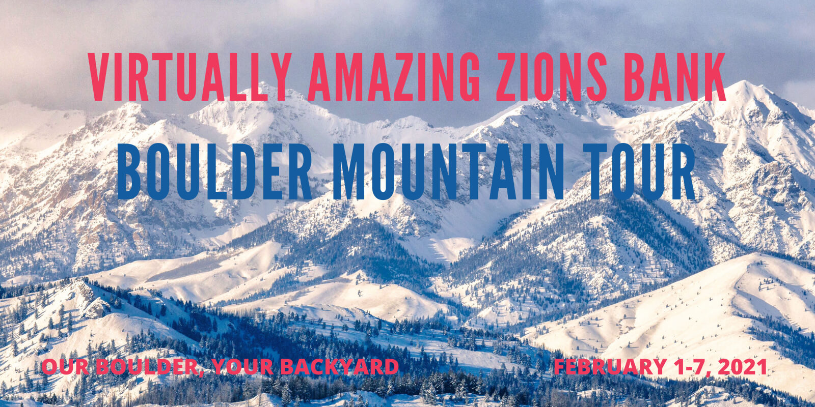 Boulder Mountain Tour Sponsored by Zions Bank